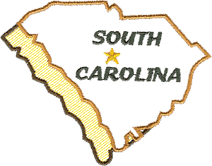 South Carolina State Outline 