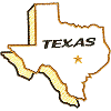 Texas State Outline 