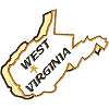 West Virginia State Outline 