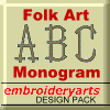 Folk Art Monogram