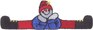 Snowman Pocket Topper