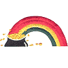 Rainbow/Gold