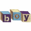 Boy Baby Blocks 
