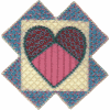 Heart Quilt Square
