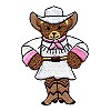 Cowgirl Teddy