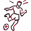 Soccer Player Outline