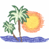 Palm Tree & Water 