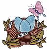 Nest w/ Butterfly