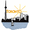 Toronto Skyline with Text