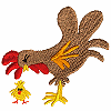Rooster & Chick
