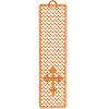 Lacy Cross Bookmark (large)