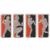 4 Player Crest - Baseball
