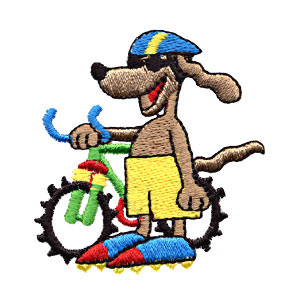 Dog Cyclist