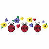Three Ladybugs in a Row