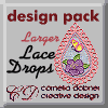 Larger Lace Drops