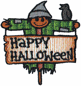 Happy Halloween Scarecrow