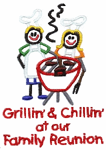 Family BBQ Grillin' & Chillin' (small)