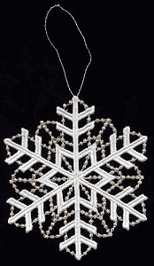 Sectored Plate Snowflake (large)