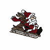 Santa & Reindeer Sliding