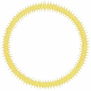 Circle - Spike Pattern