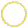 Circle - Spike Pattern