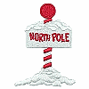 North Pole Sign - Small