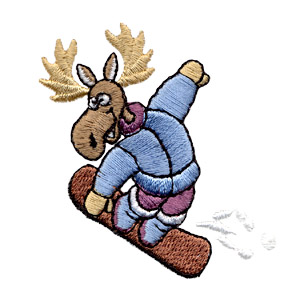 Snowboard Moose