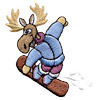 Snowboard Moose