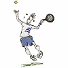 Tennis Lanky Dude (Small)