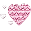 Heart with Heart fill pattern