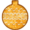 Round Ornament, cookie