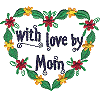 Label: With Love by Mom