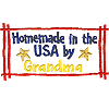 Label: Homemade in the USA by Grandma