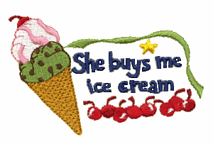 She Buys Me Ice Cream