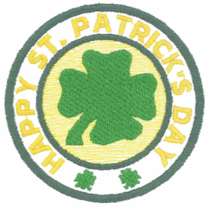 Happy St. Patrick's Day Emblem