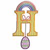 Easter H - Rainbow Egg