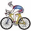 Lanky Biking Dude (Large)