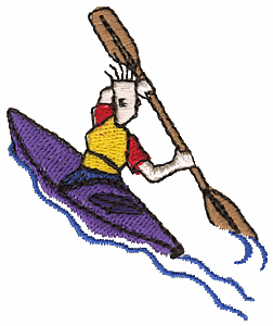 Kayaker Dude (Small)