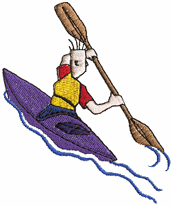 Kayaker Dude (Large)