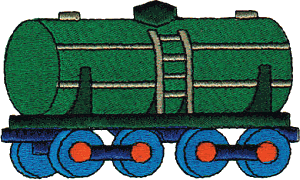 Tanker Toy Train Car