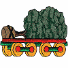 Flatbed Toy Train Car