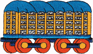 Rock Hauling Toy Train Car