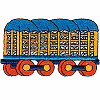 Rock Hauling Toy Train Car