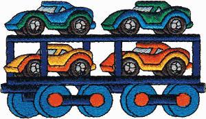 Car Transport Toy Train Car