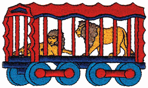 Lion Toy Train Car