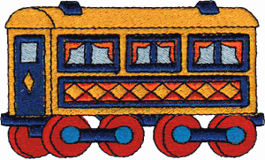 Passenger Toy Train Car