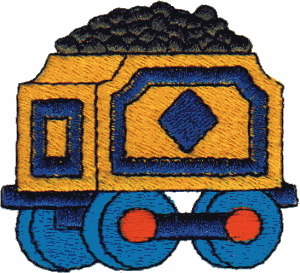 Toy Train Coal Car