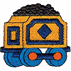 Toy Train Coal Car