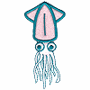 Squid Appliqué