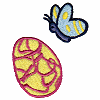 Butterfly w/Swirled Egg